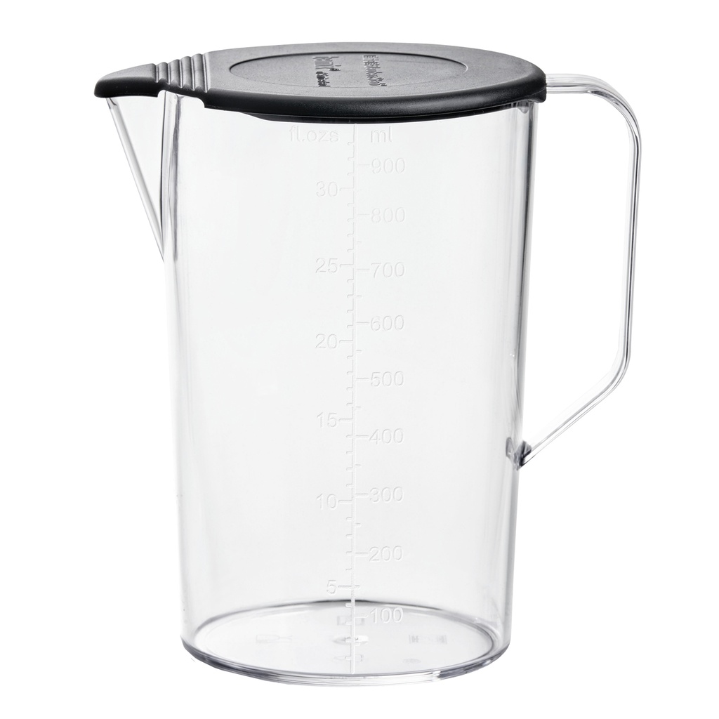 Gobelet de mesure 1l avec couvercle